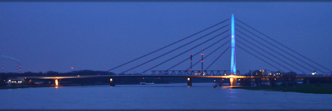 Die neue Weseler Rheinbrücke